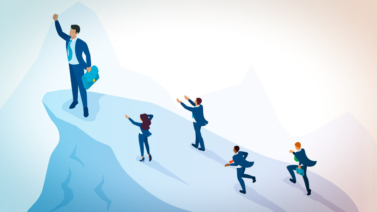 Leaders find a right balance between conviction & validation